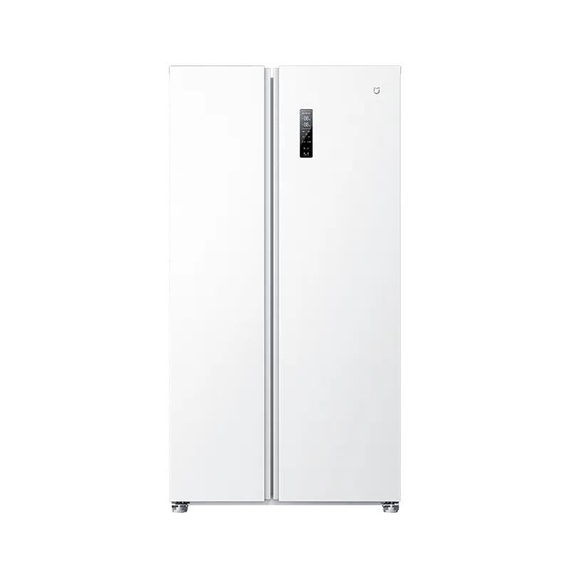 Mijia Refrigerator - Super Large Capacity, Double Door Design, 616L Capacity, Ice White Color