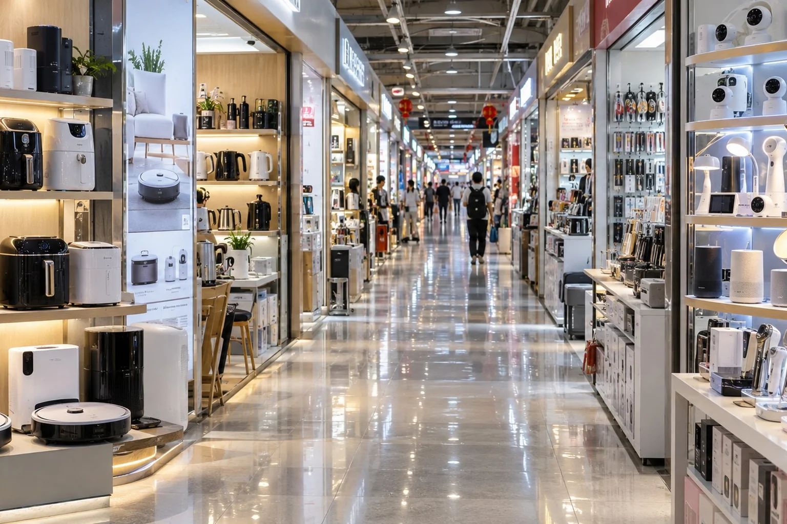 Acheter de l'électroménager en gros en Chine : tension, étiquetage et volume